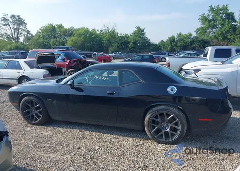 2018 Dodge Challenger R/T из США, поврежденный, VIN 2C3CDZBT9JH229727